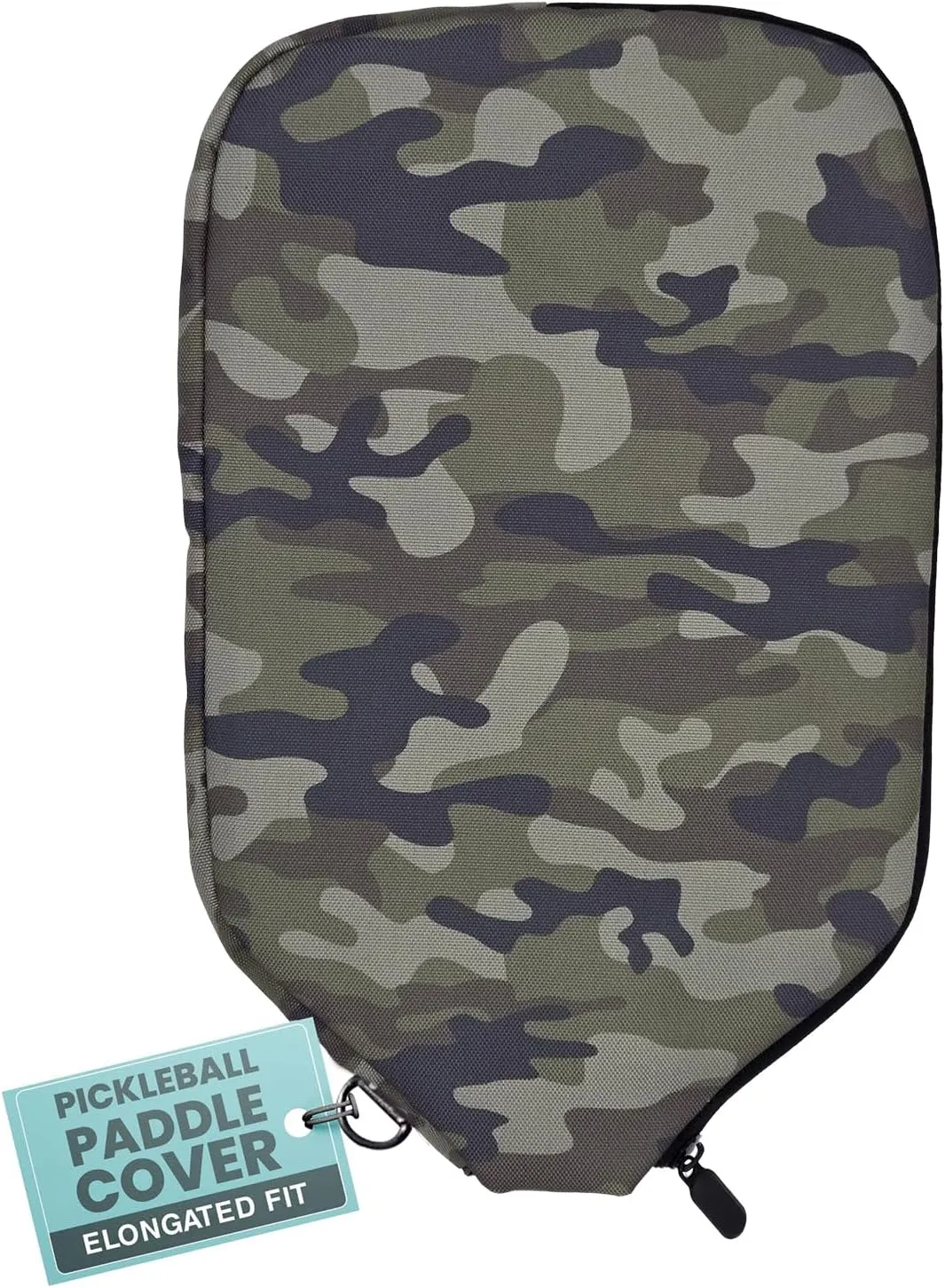 | Pickleball Paddle Sleeve | Canvas Cover with Padding and Zipper | Protective Paddle Case for Rackets | Lightweight Pickleball Holder for Storage | Cover Only | Elongated & Standard Size
