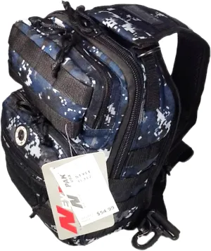 12" 800cu. in. Tactical Sling Shoulder Hiking Backpack TL312 DMBK DIGITAL CAMOUFLAGE Navy Blue