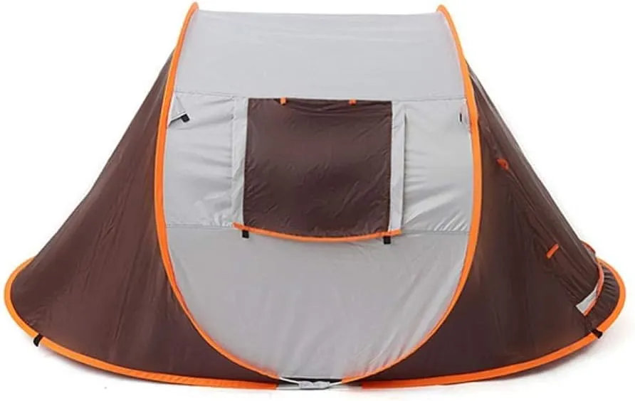 2-3 Person Camping Tent Automatic Pop-Up Quick Shelter Outdoor Traveling Hiking Portable Tent Khaki/Green