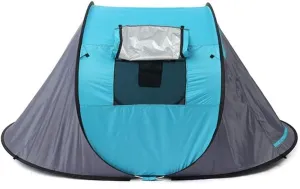 2-3 Person Waterproof Camping Tent Automatic Pop-Up Quick Shelter Outdoor Traveling Hiking Portable Tent Khaki/Green