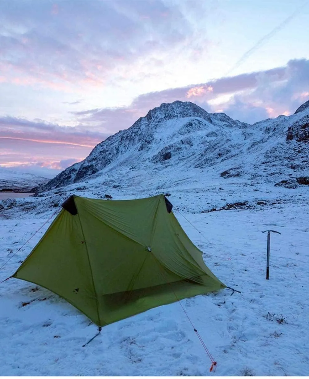 2 Pro Tent 2 Person Outdoor Ultralight Camping Tent 3/4 Season Professional 20D Silicon-Coated Tent