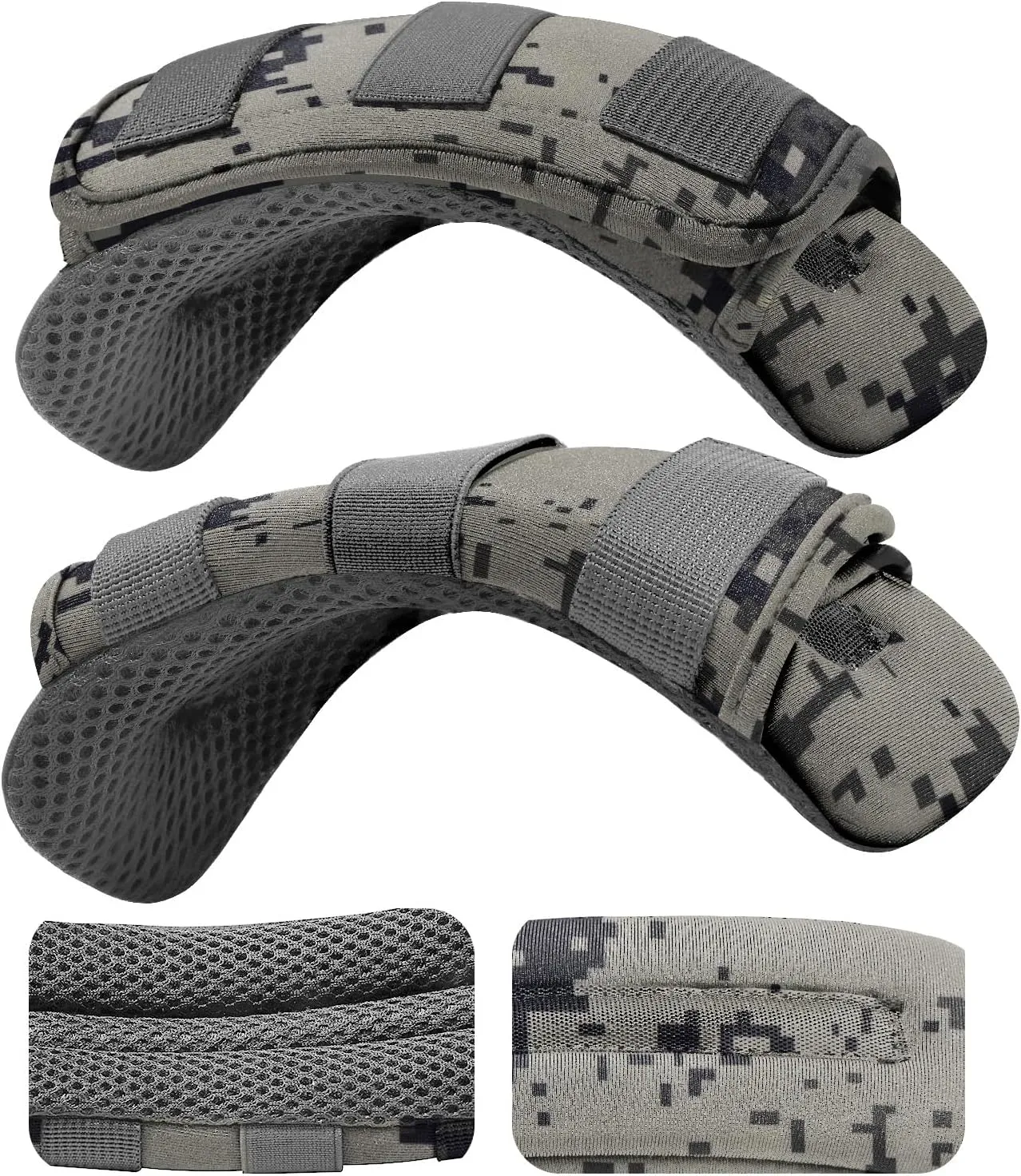 2Pcs Thick Cushioned Shoulder Pads, Anti-Slip Design and Breathable Mesh Pads for Shoulder Strap,Soft and Comfortable