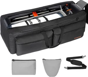 35" Telescope Bag, Large Telescope Travel Bag for for Telescope Tube & Tripod,Soft Pad Telescope Carrying Case Compatible with Gskyer ToyerBee Celestron Telescope,Storage for Telescope Accessories