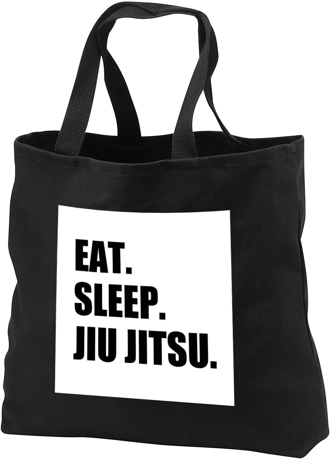 3dRose Eat Sleep Jiu Jitsu - Japanese martial art - Ju Jutsu Jujutsu jujitsu Tote Bag