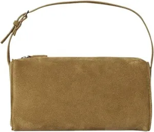7 Cowhide Pen Holder Bag, Suede Underarm Bag, Genuine Leather Handbag, Women's Bag