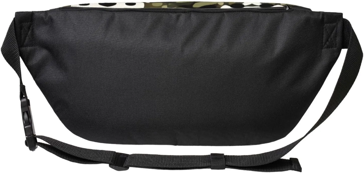 Abstract Camouflage Multi-Purpose Fanny Pack and Crossbody Bag - High Capacity with Zipper Pockets, Ideal for Men and Women