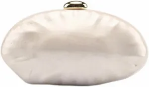 Acrylic Clutch Purse for Women Egg Shape Acrylic Handbags Cute Wedding Party Shoulder Crossbody Bag