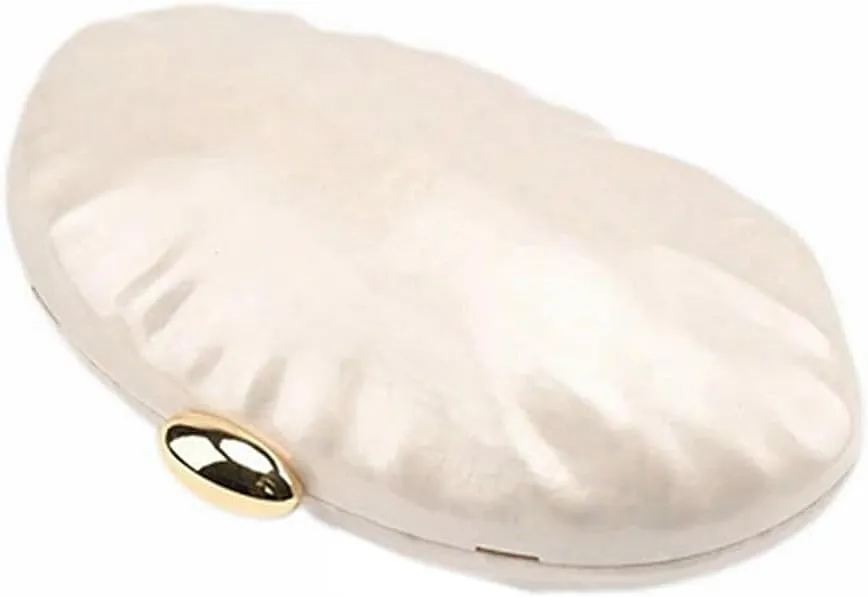 Acrylic Clutch Purse for Women Egg Shape Acrylic Handbags Cute Wedding Party Shoulder Crossbody Bag