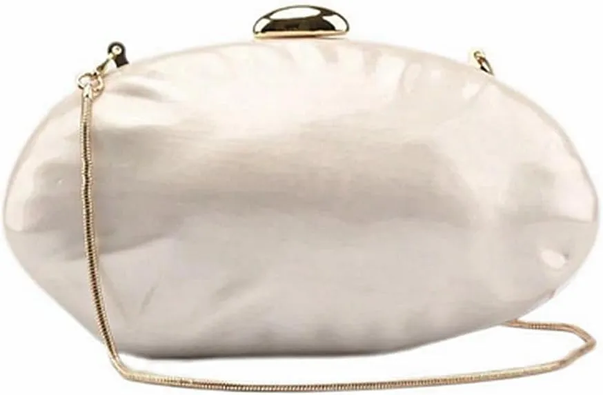 Acrylic Clutch Purse for Women Egg Shape Acrylic Handbags Cute Wedding Party Shoulder Crossbody Bag