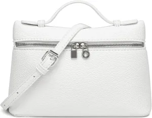 Afashor Fashion Top-Handle Bags for Women Soft Leather Shoulder Handbag