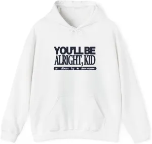 Alex Warren Merch You'll Be Alright Kid Album Hoodie Men Women Long Sleeve Pullover Graphic Tops