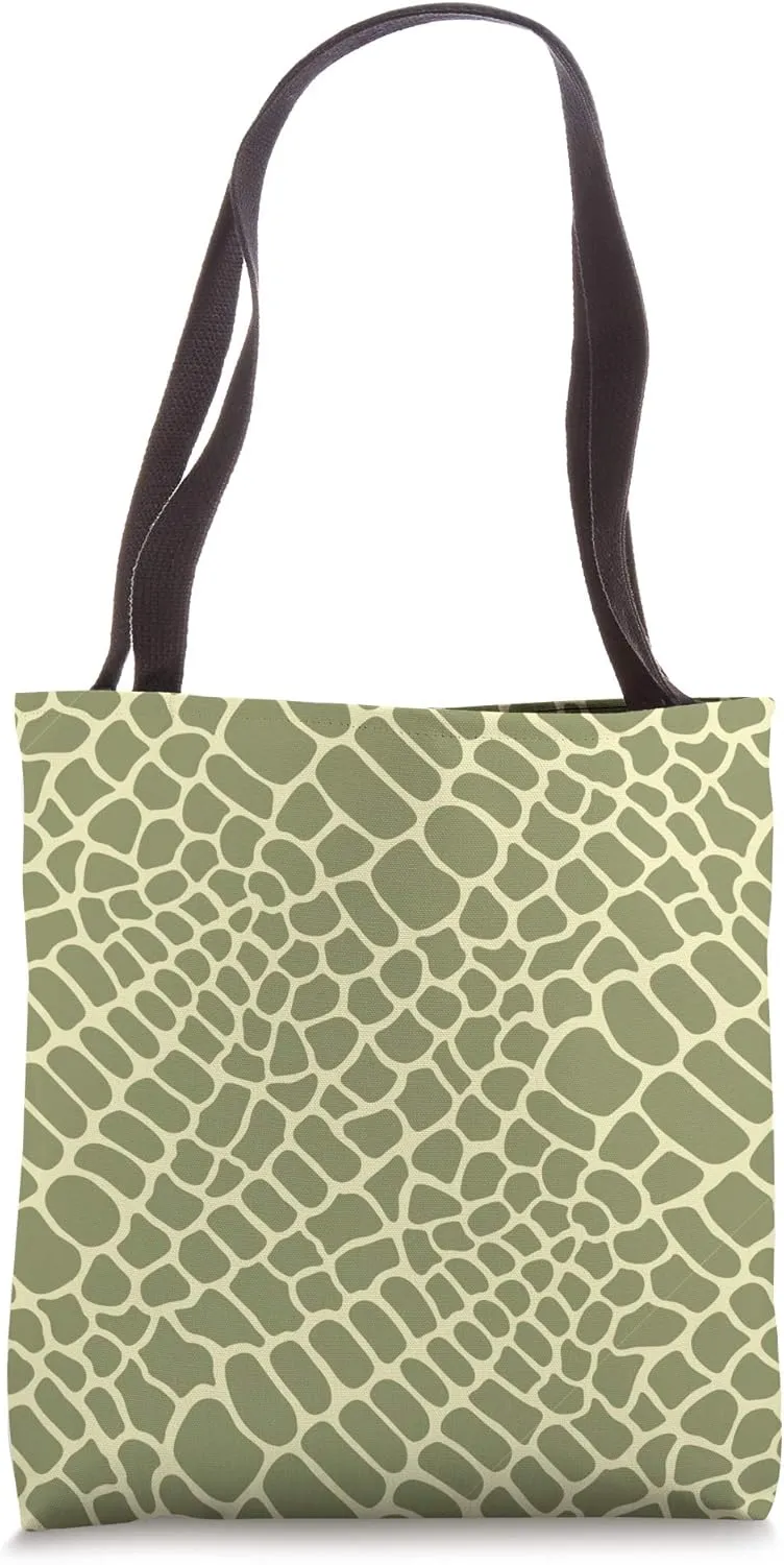 All Over Animal Print Crocodile Animal Skin Alligator Tote Bag