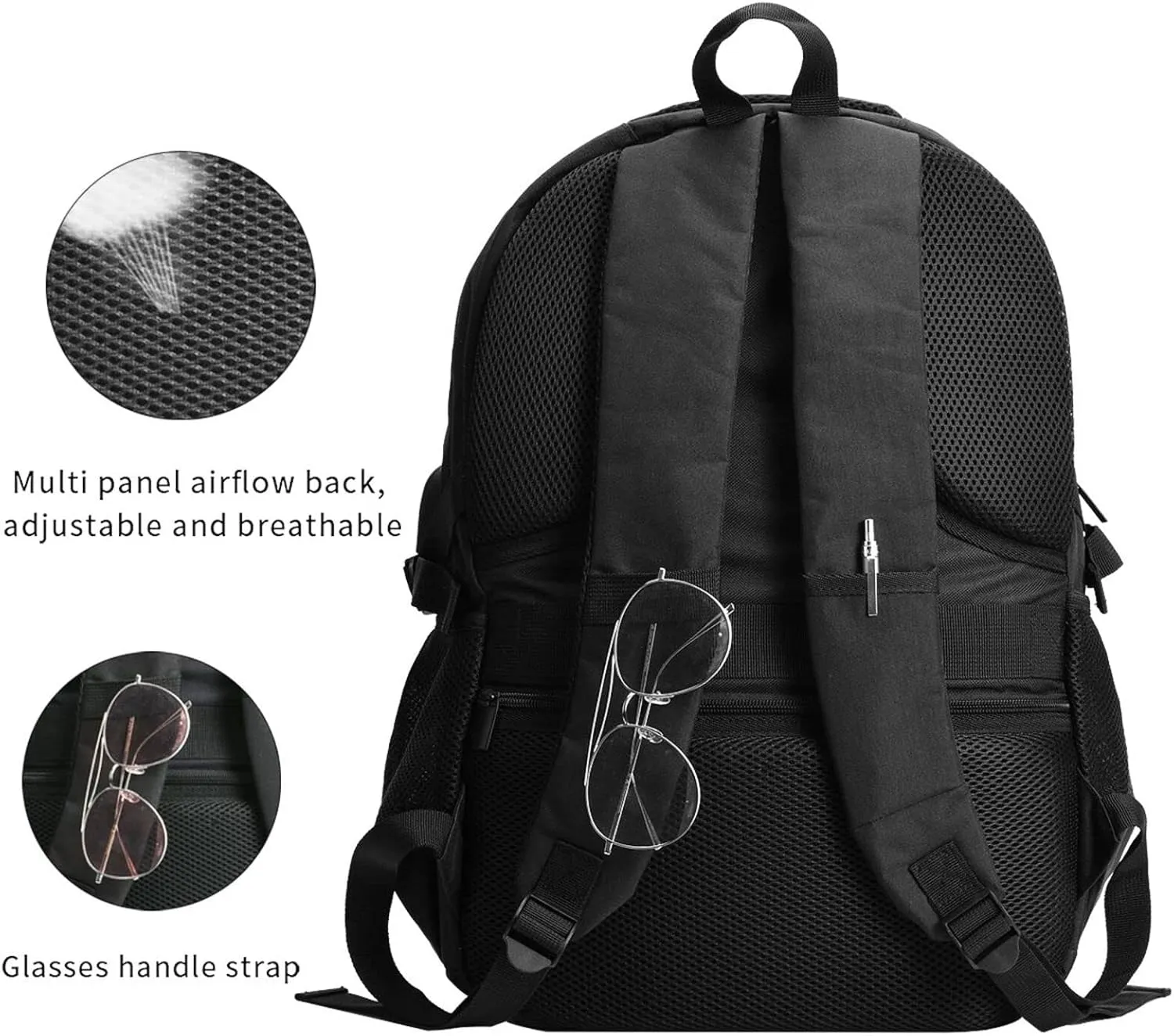 American Flag Camouflage Travel Laptop Backpack,18 Inch Carry on Backpack for Men Women with USB Port, Work Computer Backpack