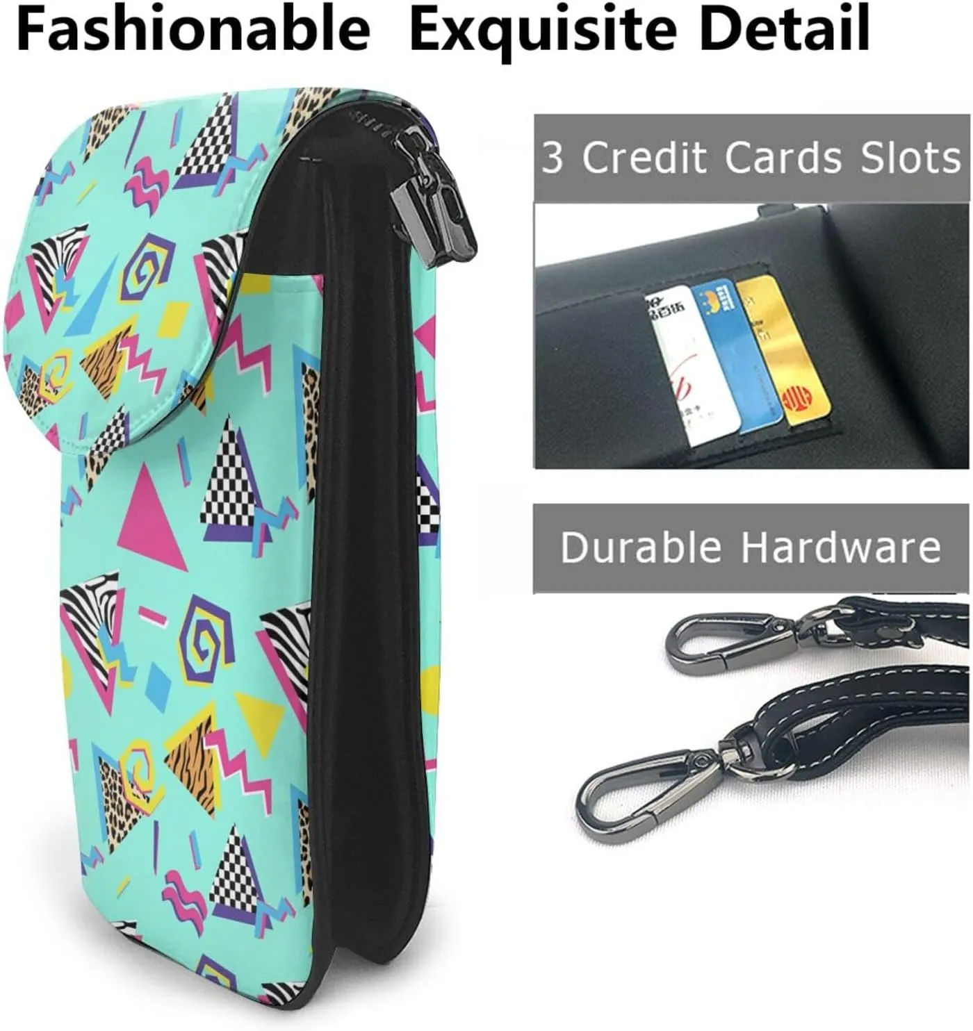 AMRANDOM Small Crossbody Bags for Women Cell Phone Purse Leather Wallet Handbags