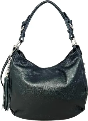 Annalisa Shoulder Bag, Genuine Leather Made in Italy