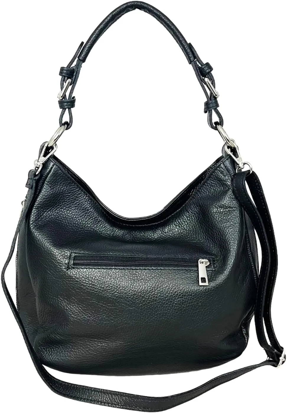 Annalisa Shoulder Bag, Genuine Leather Made in Italy