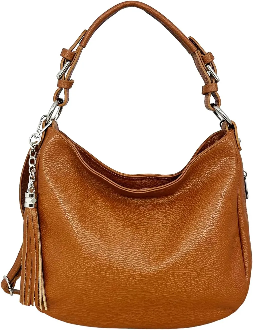 Annalisa Shoulder Bag, Genuine Leather Made in Italy
