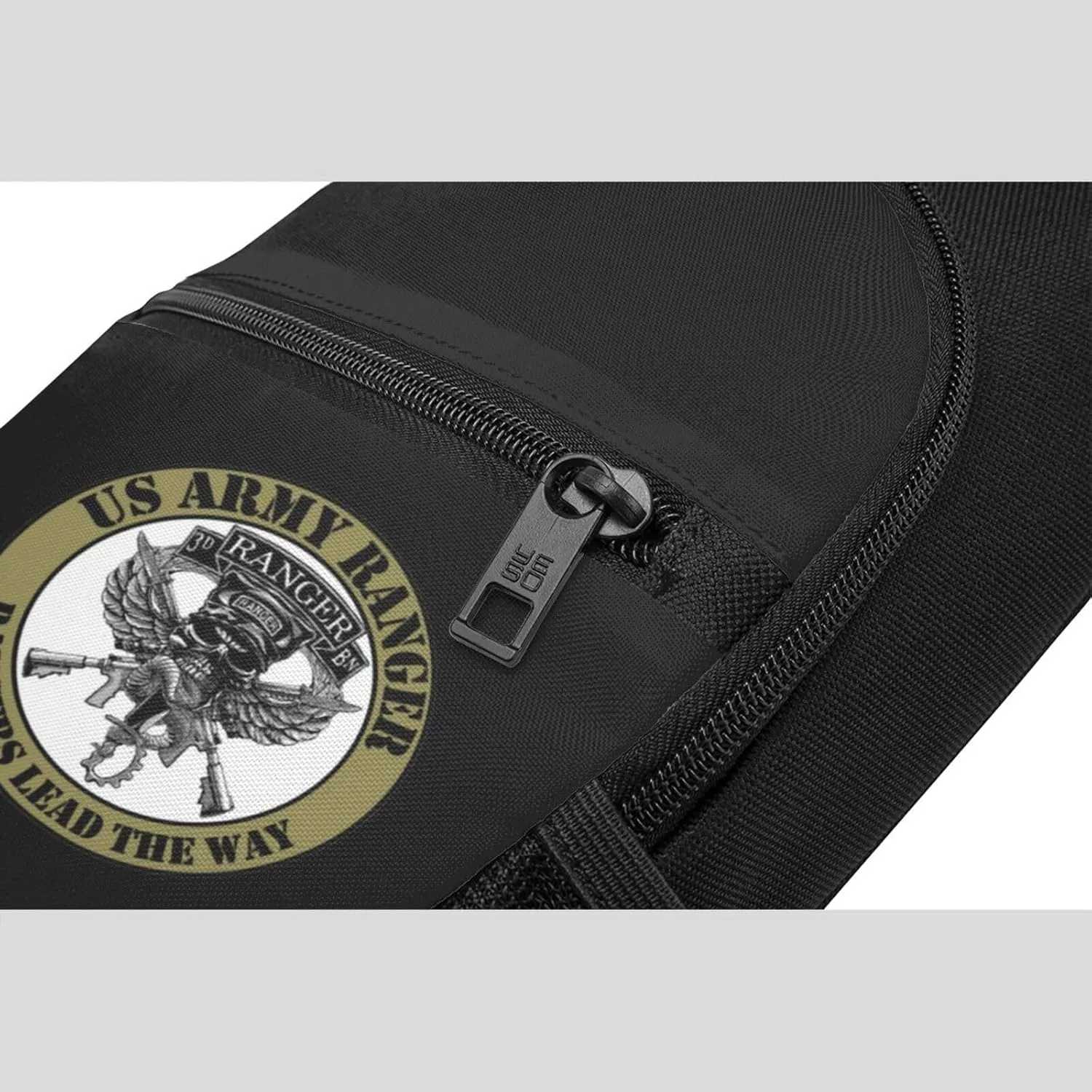 Army Airborne Rangers Logo Sling Bag Crossbody Backpack Shoulder Casual Daypack Bags for Men