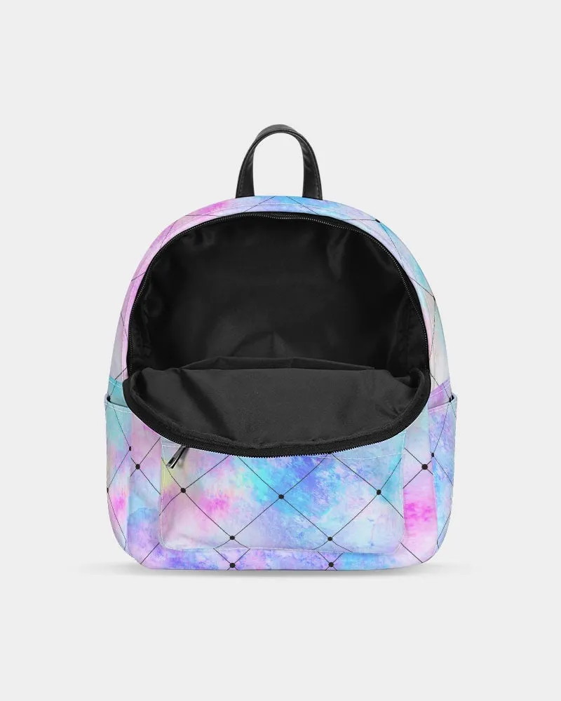 At A Crossroads Mini Backpack - Abstract Watercolor