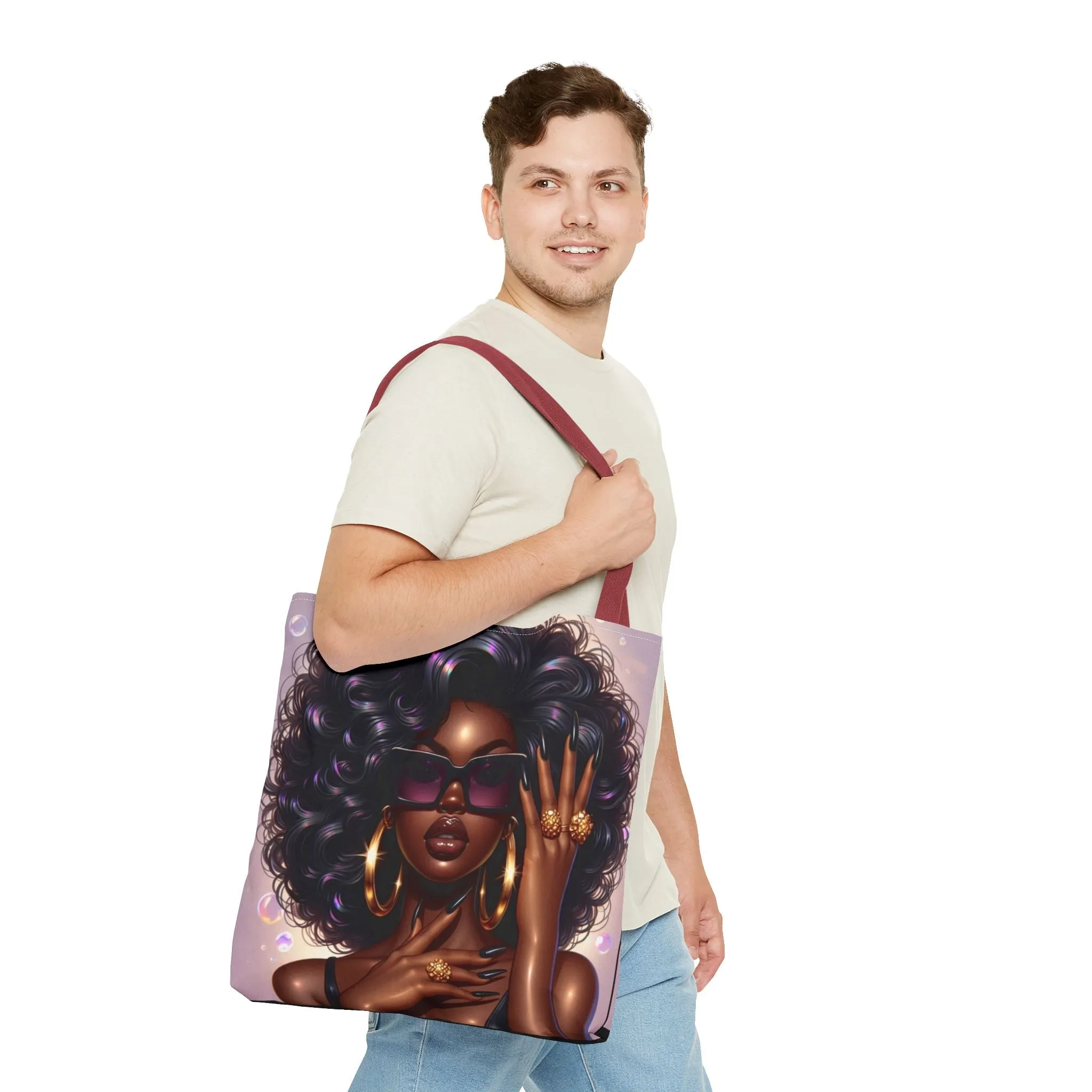 Attitude Tote Bag (AOP) #T5