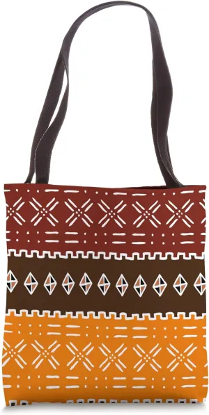 Awesome Boho Ethnic Modern Mudcloth African Print Tote Bag