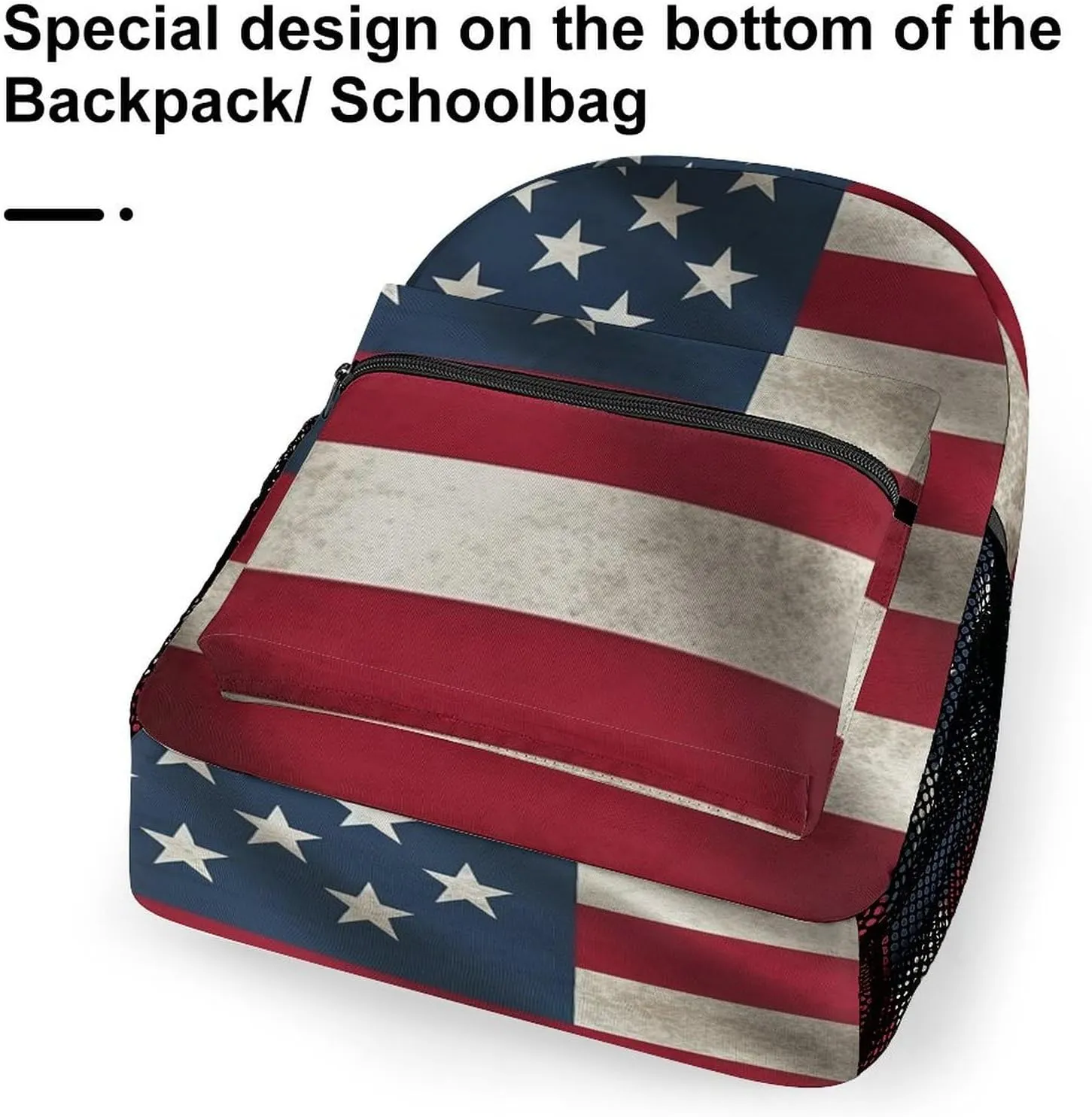 Backpacks American Flag Travel Bag Laptop Backpack Casual Daypack for Weekender Business Hiking