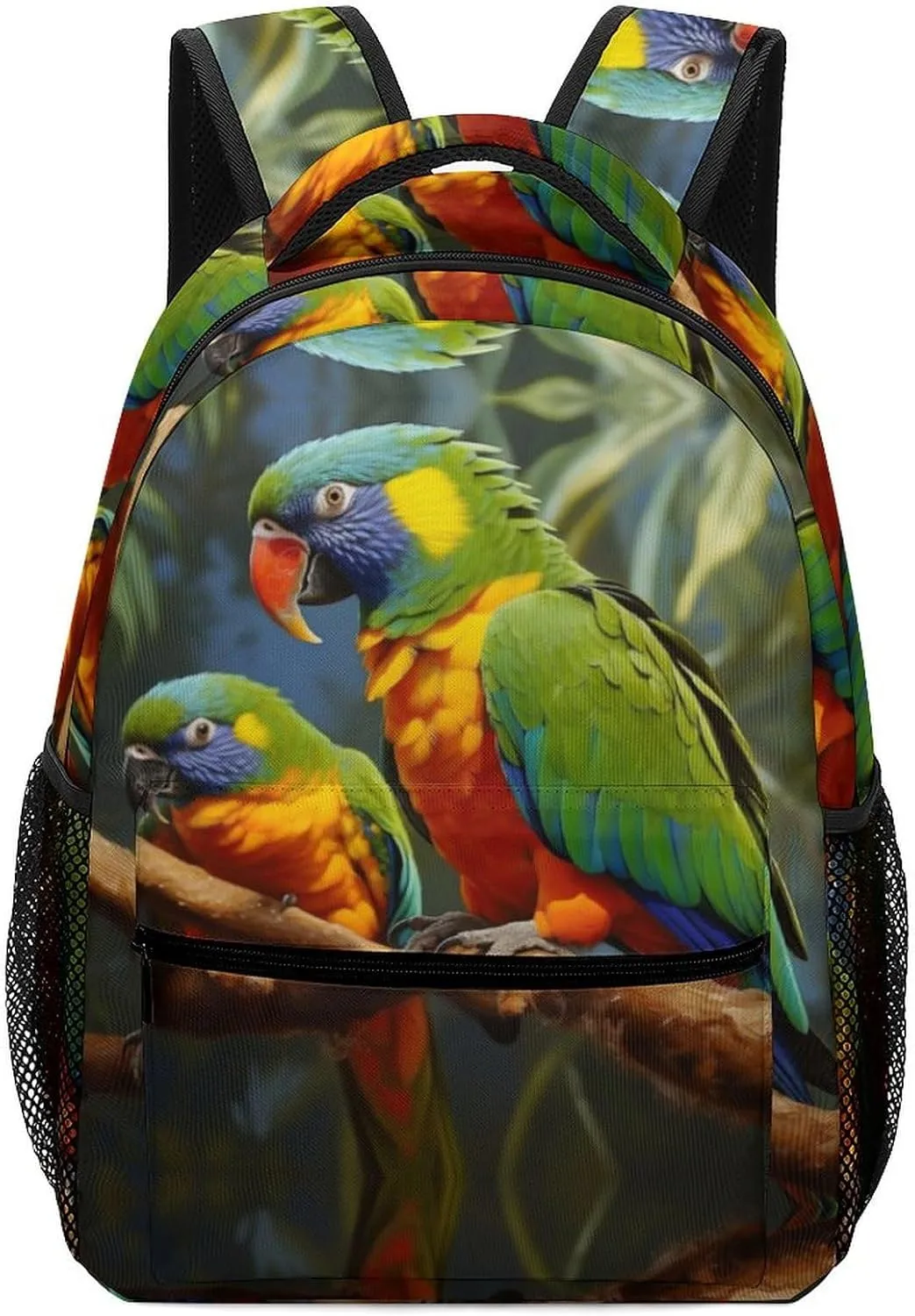 Backpacks Bird Parrot Painting Travel Bag Laptop Backpack Casual Daypack for Weekender Business Hiking