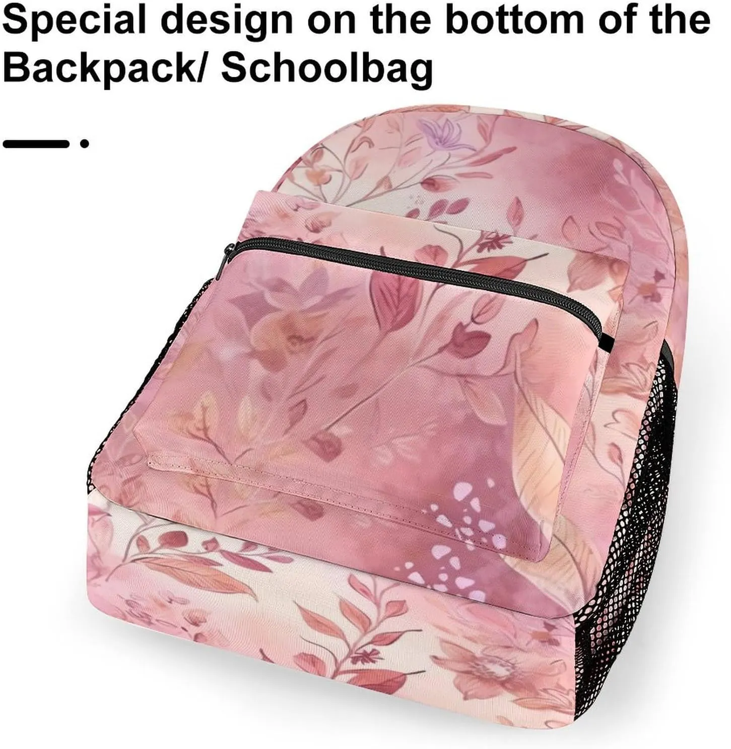 Backpacks Leaves of Flowers Travel Bag Laptop Backpack Casual Daypack for Weekender Business Hiking