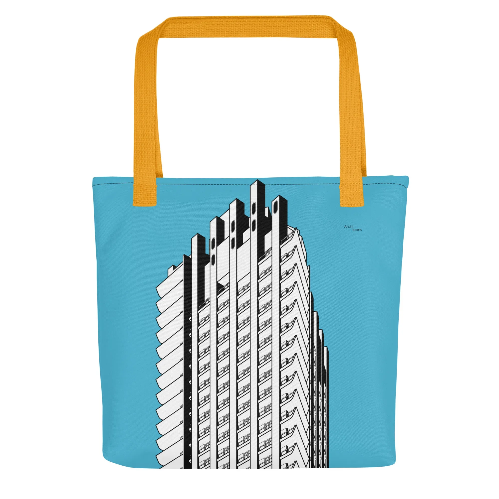 Barbican Blue Tote Bags