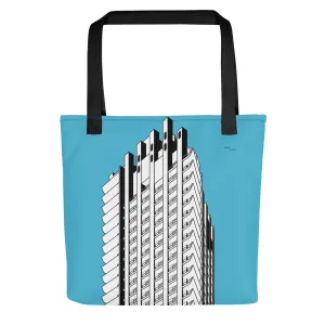 Barbican Blue Tote Bags