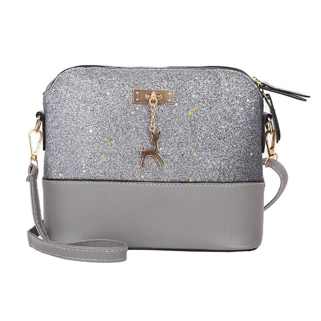 Best Fashion Women Leather Splice Handbag Shoulder Bag