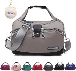 Blaciokamith Tote Bag, Blaciokamith Soft Side Lightweight Underseat Tote Bag, Fashionable Simple Messenger Bag, for Womens
