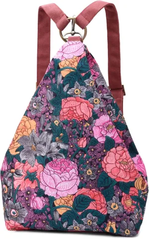 Black Butterfly Premium Backpack for Women, Bohemia Style Fashion Casual Daypack Backpack, Small Backpack Purse (06-fuchsia)