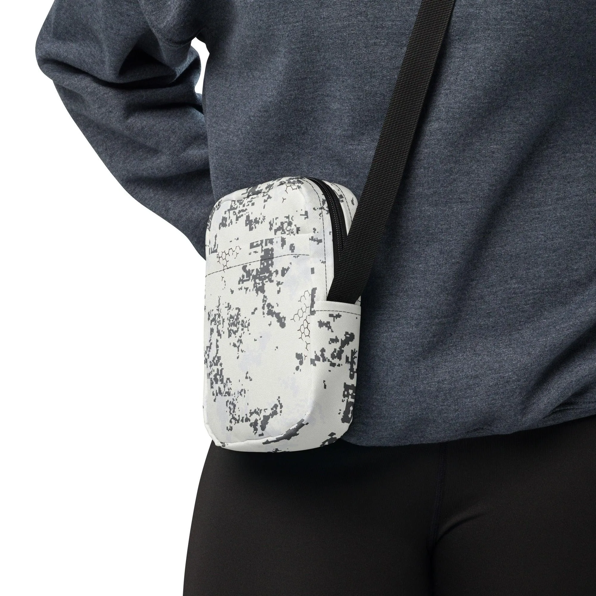 BlindTech Snow Camo Crossbody Bag