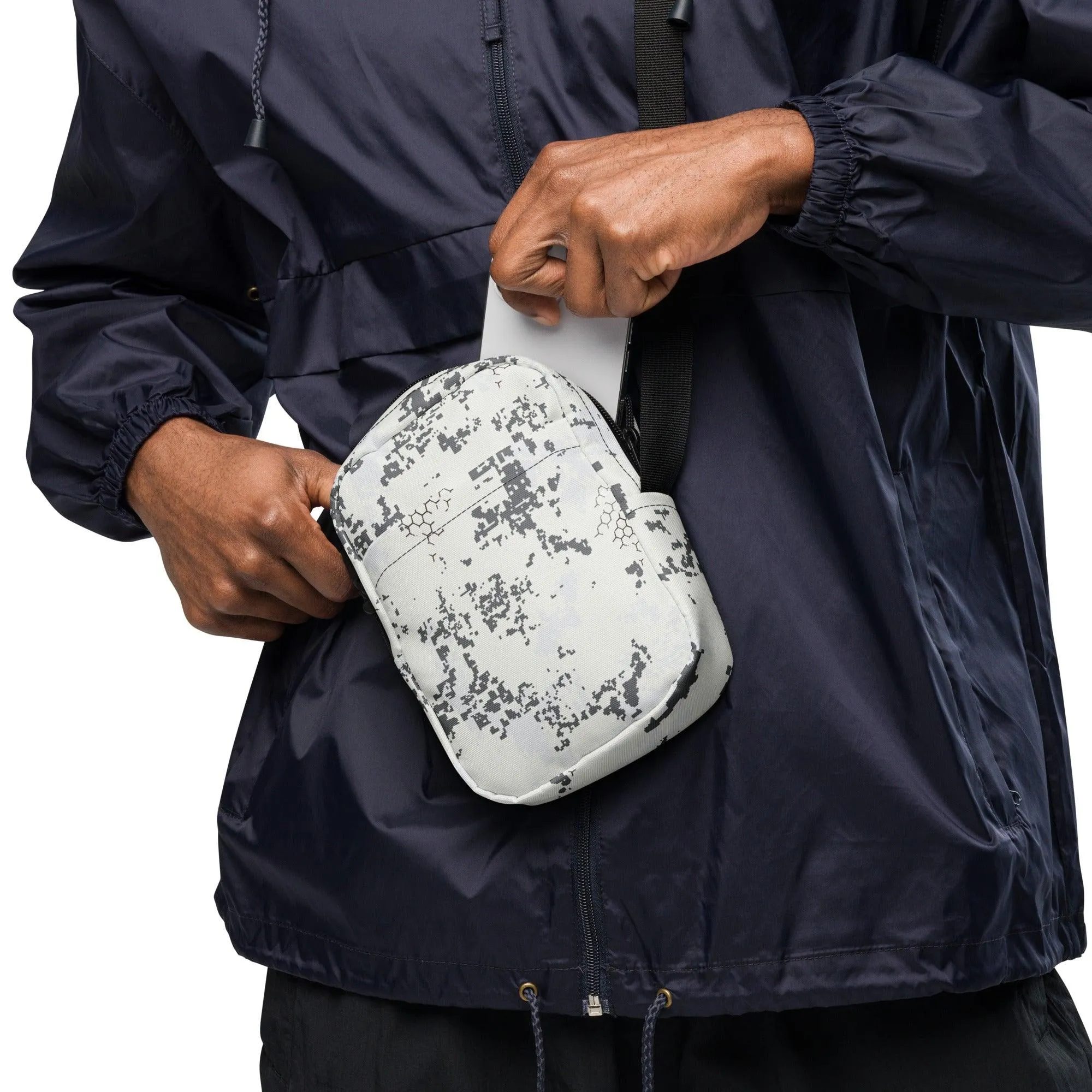 BlindTech Snow Camo Crossbody Bag