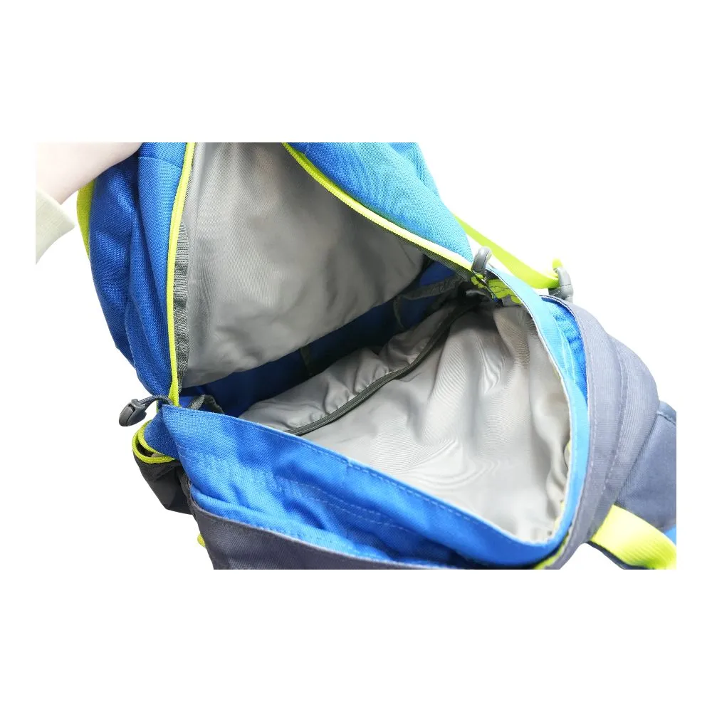 Blue Color Block Backpack