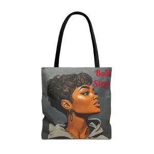 Bold Steps Tote Bag (AOP) #T11