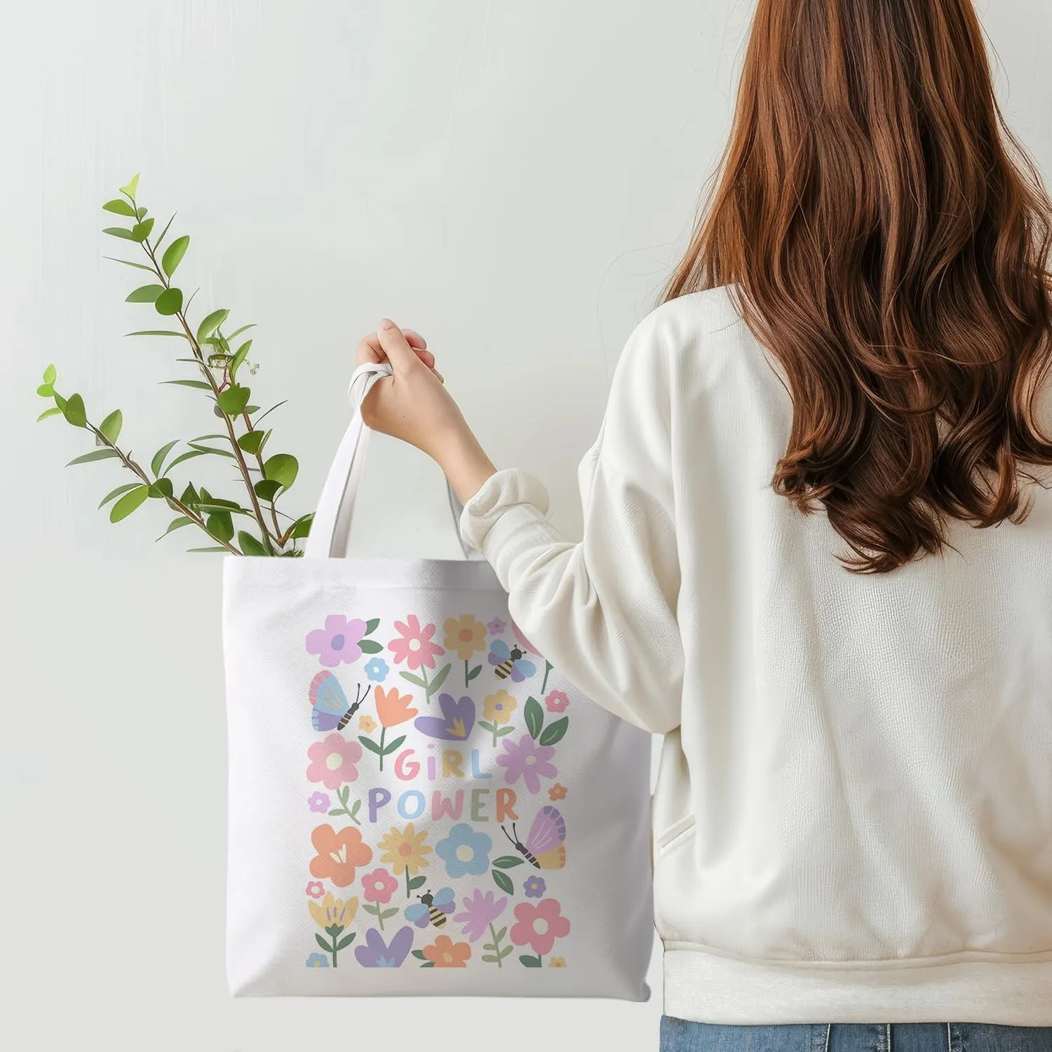 Book Tote Bag, Reading Gifts for Women, Gifts for Reading Lovers Women