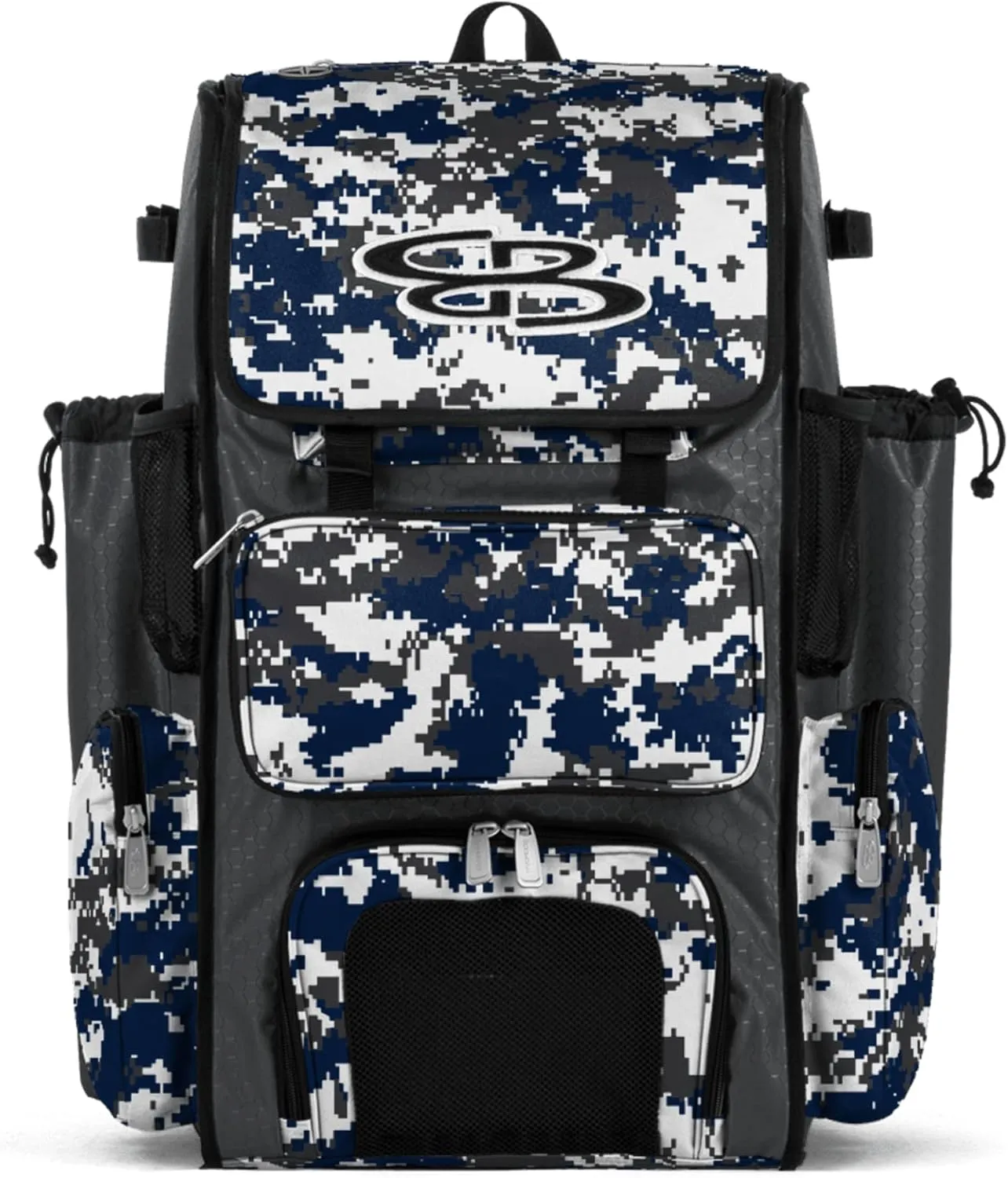 Boombah Superpack Bat Pack - Backpack Version (no wheels) - Holds 4 Bats - Camo Series - Multiple Color Options
