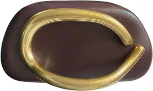 Box Clutch Purses for Women,Shell Evening Bag Gold Metal Handle PU Leather Clutch Chain Crossbody for Wedding 2025