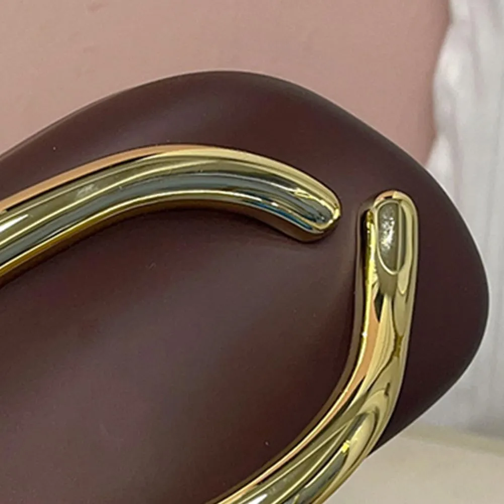 Box Clutch Purses for Women,Shell Evening Bag Gold Metal Handle PU Leather Clutch Chain Crossbody for Wedding 2025
