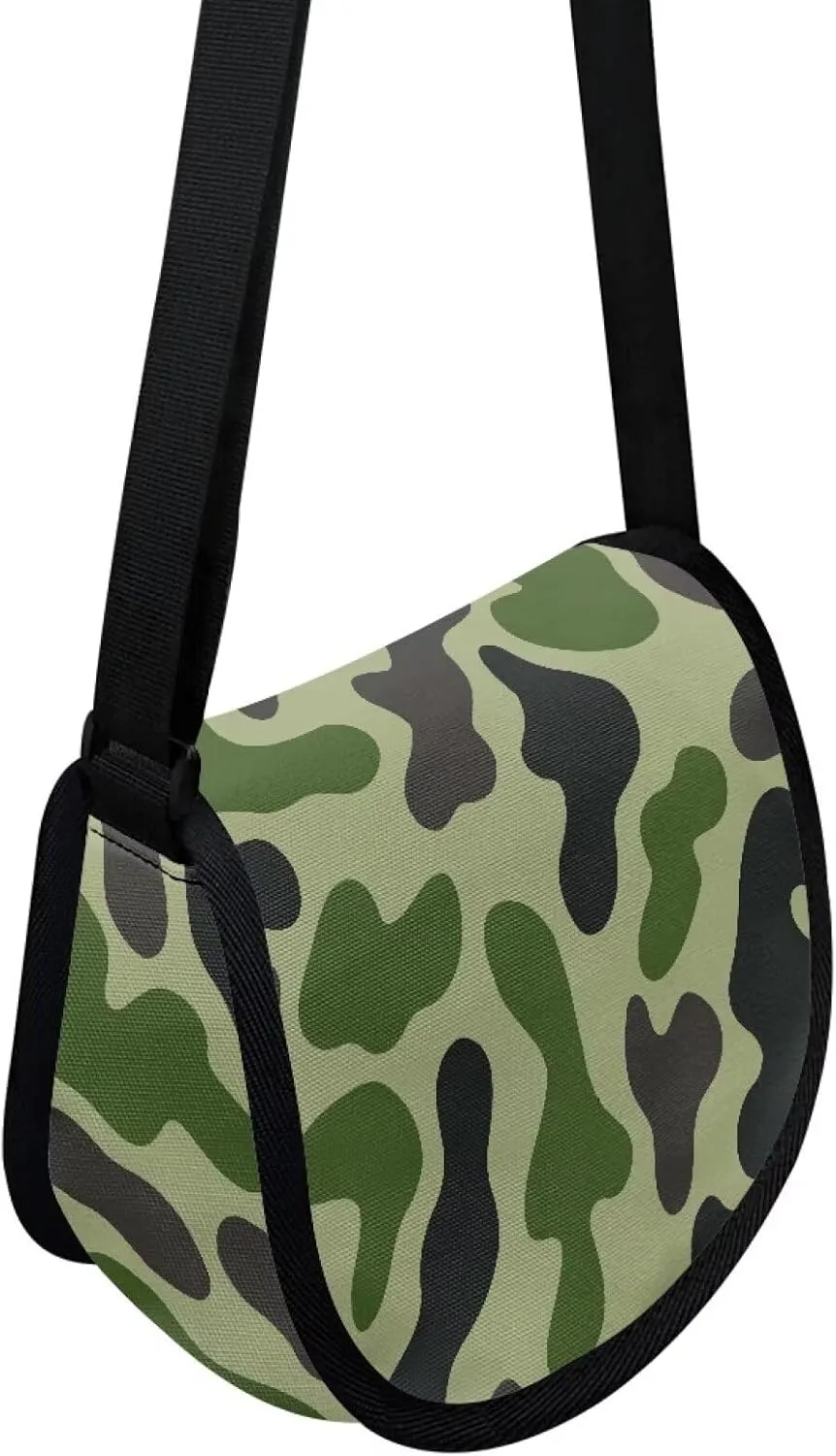 Boys Messenger Bag for Kids Age 6-12 Years Casual Lightweight Fashion Camouflage Crossbody Bags