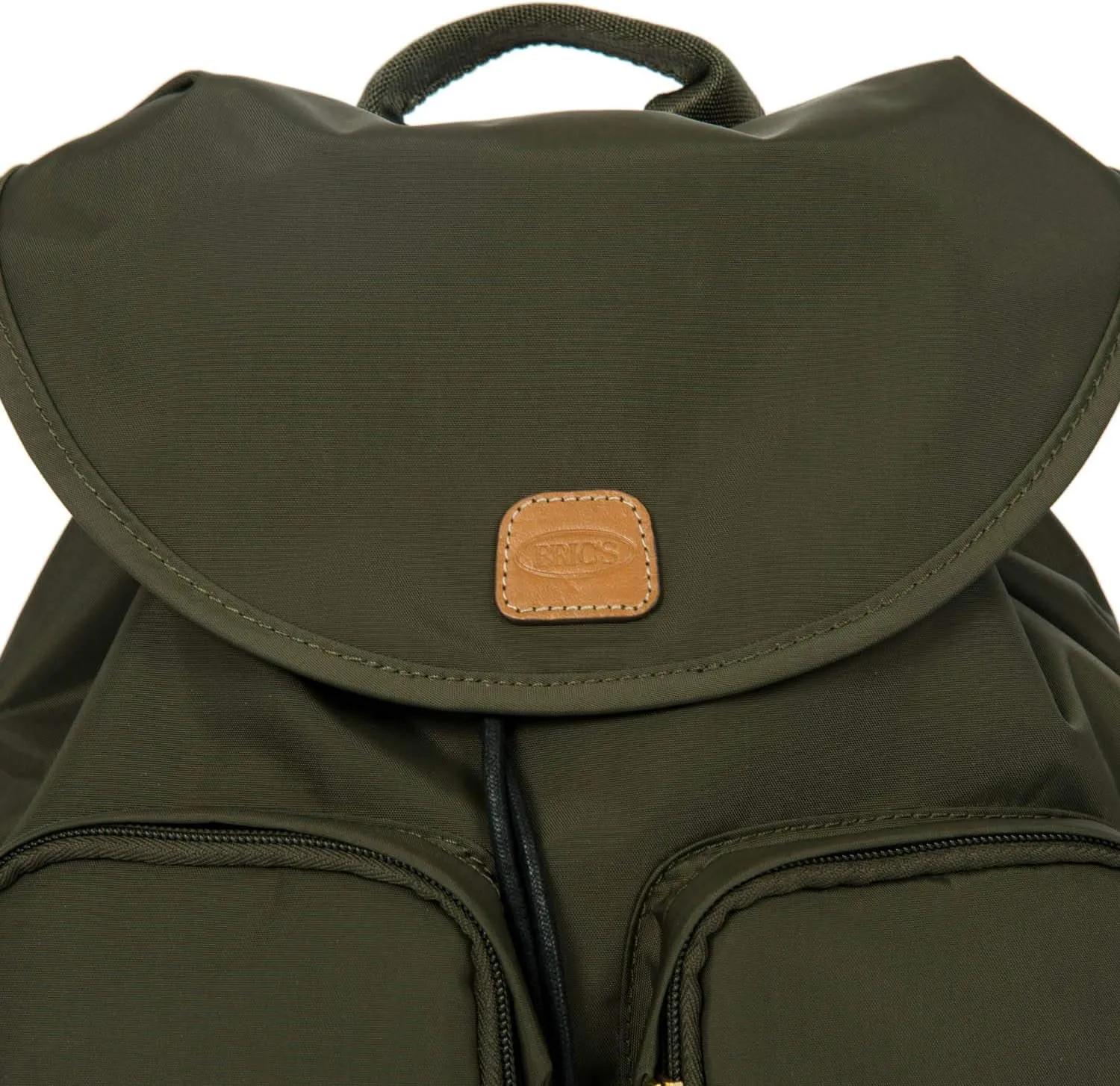 Bric's X-Travel Piccolo City Backpack - 10 inch - Cute Designer Backpack for Women and Men Olive-