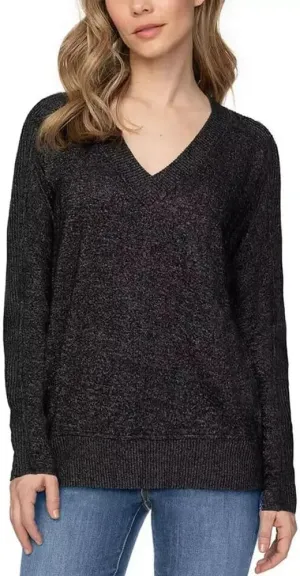 Buffalo David Bitton Women's Pullover Super Soft Cozy V Neck Sweater