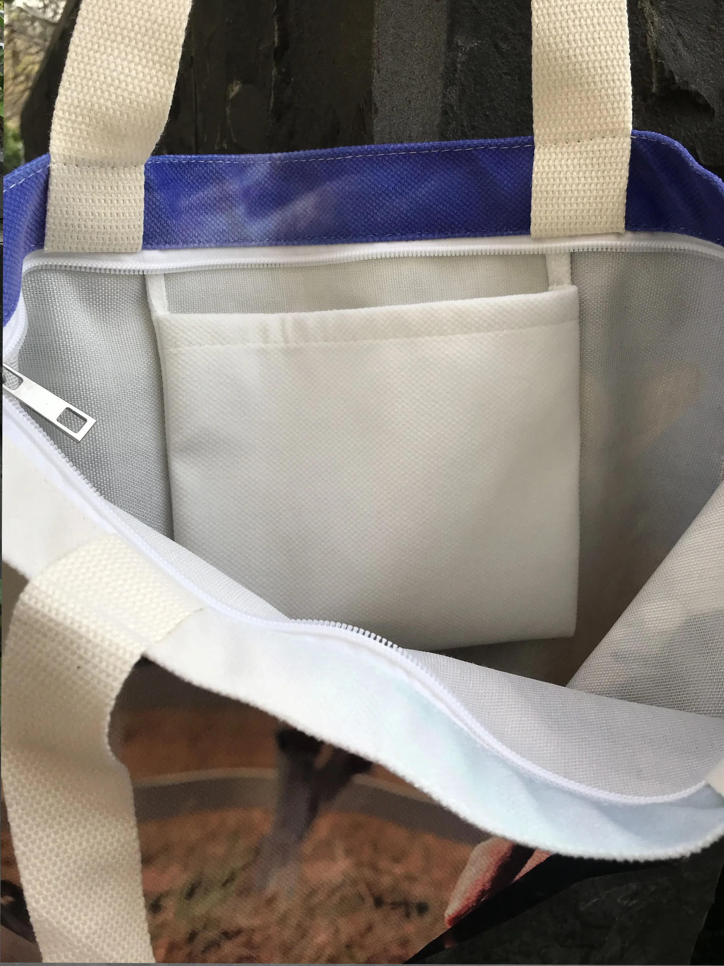 Bulk Custom Full Print Tote Bag - 2-Sided Print Tote Bag