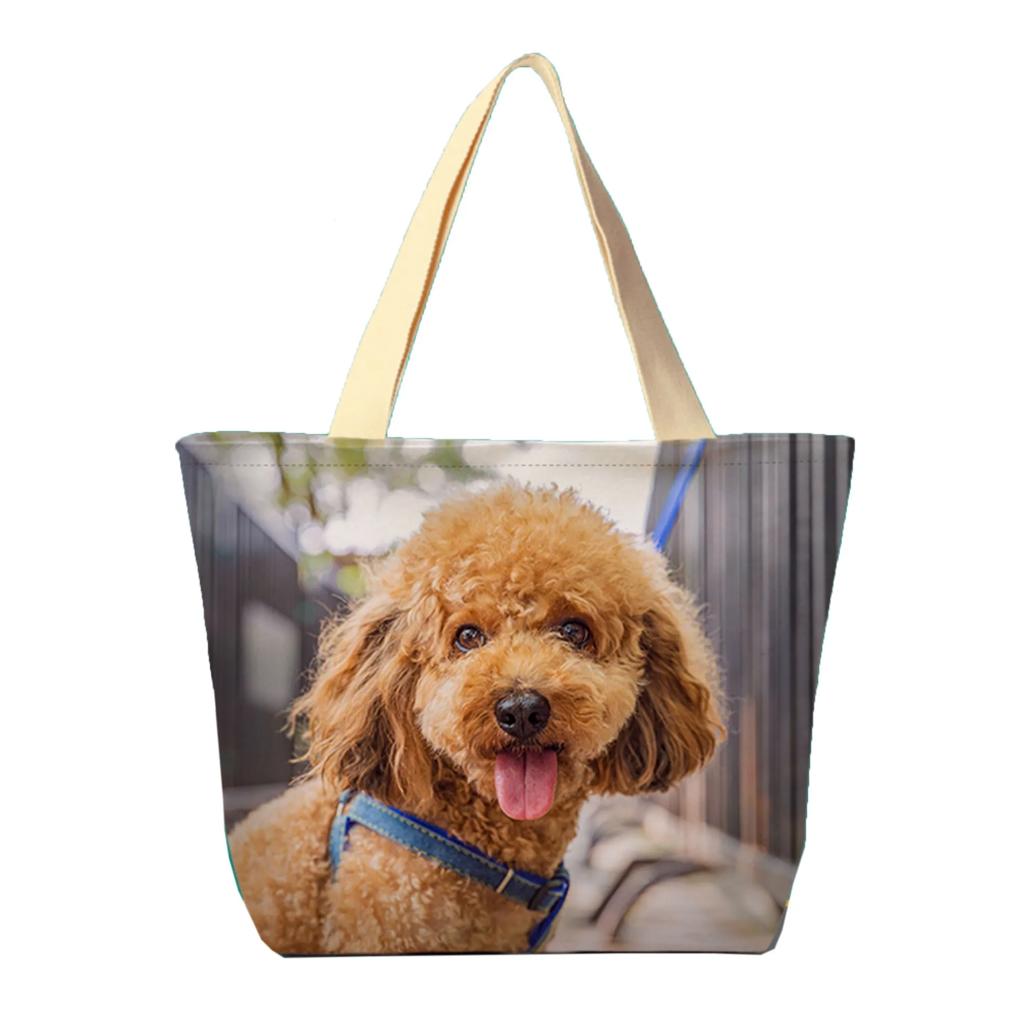 Bulk Custom Full Print Tote Bag - 2-Sided Print Tote Bag