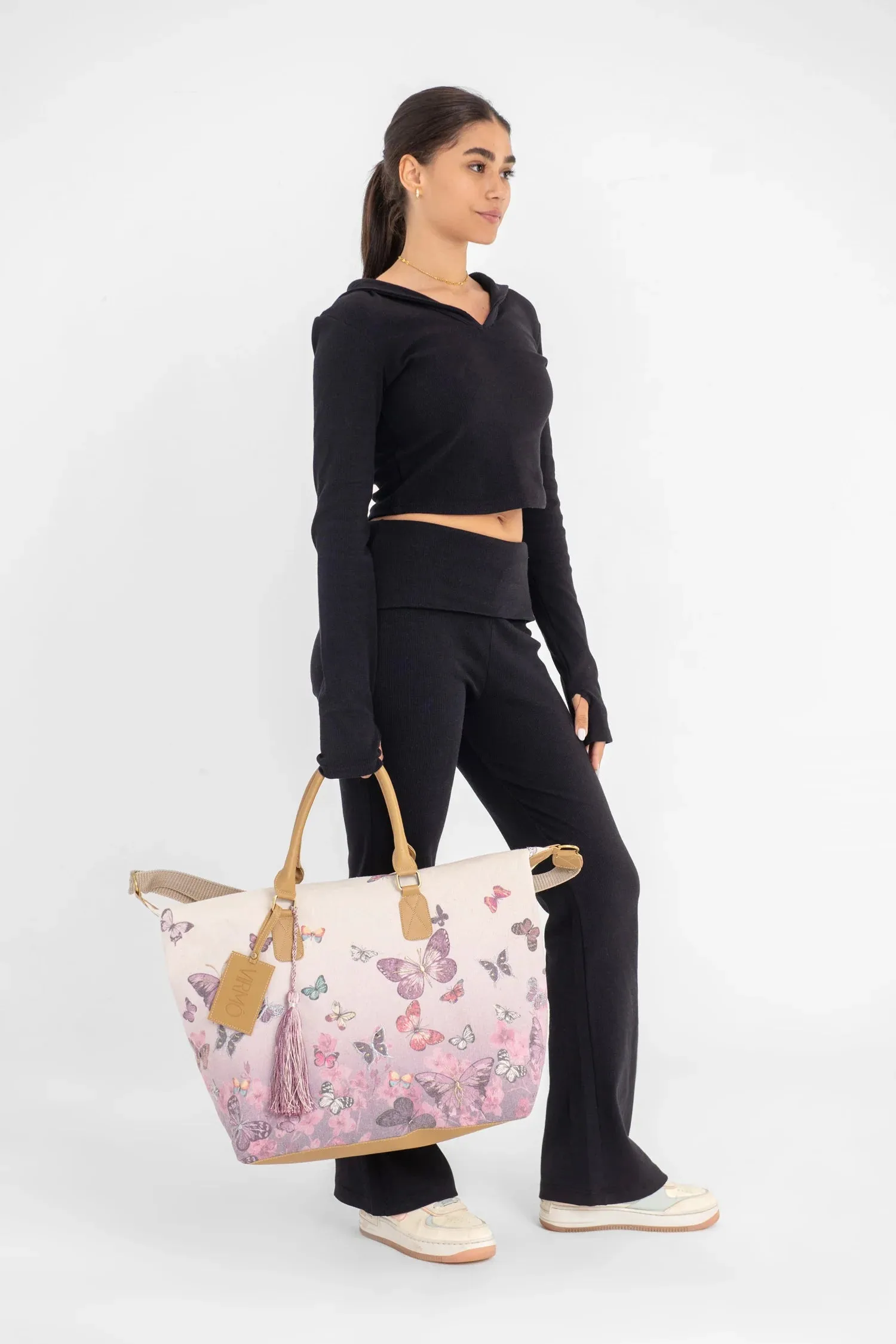 Butterfly Dream Tote Butterfly-Fringed