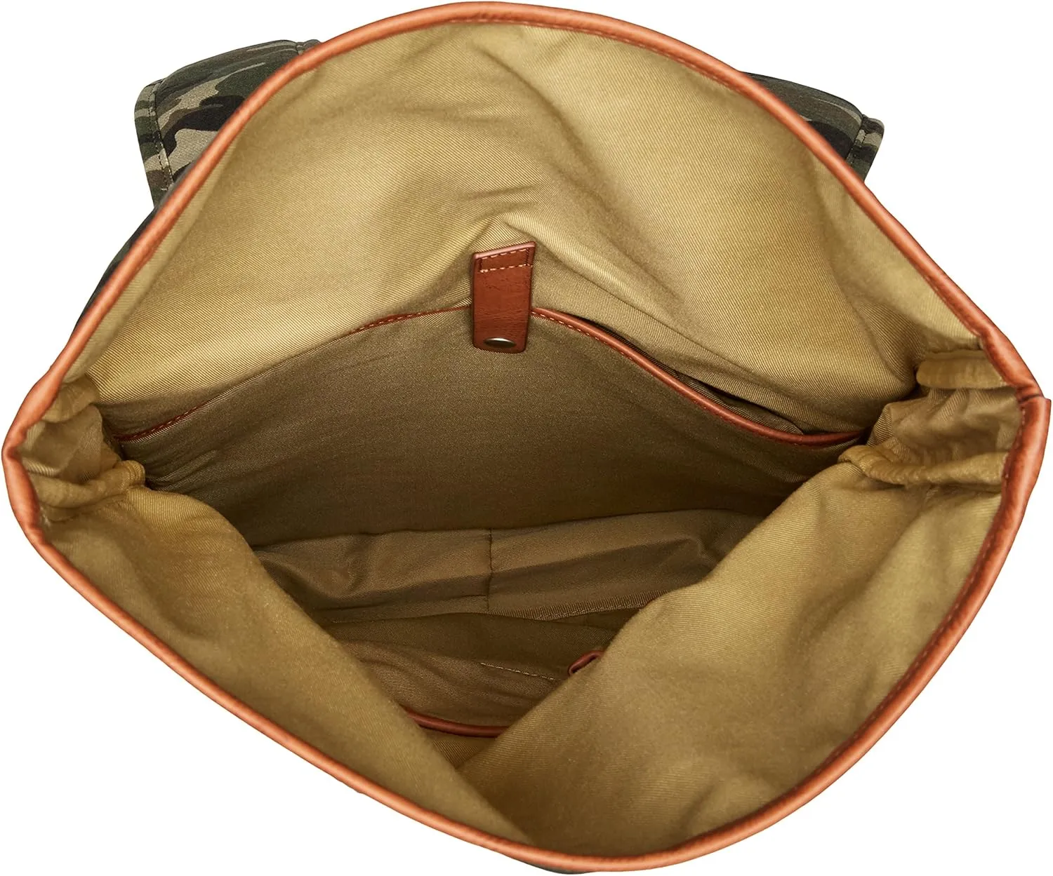 Buxton Men's Expedition Ii Huntington Gear Fold-Over Canvas Backpack, Camo, One Size