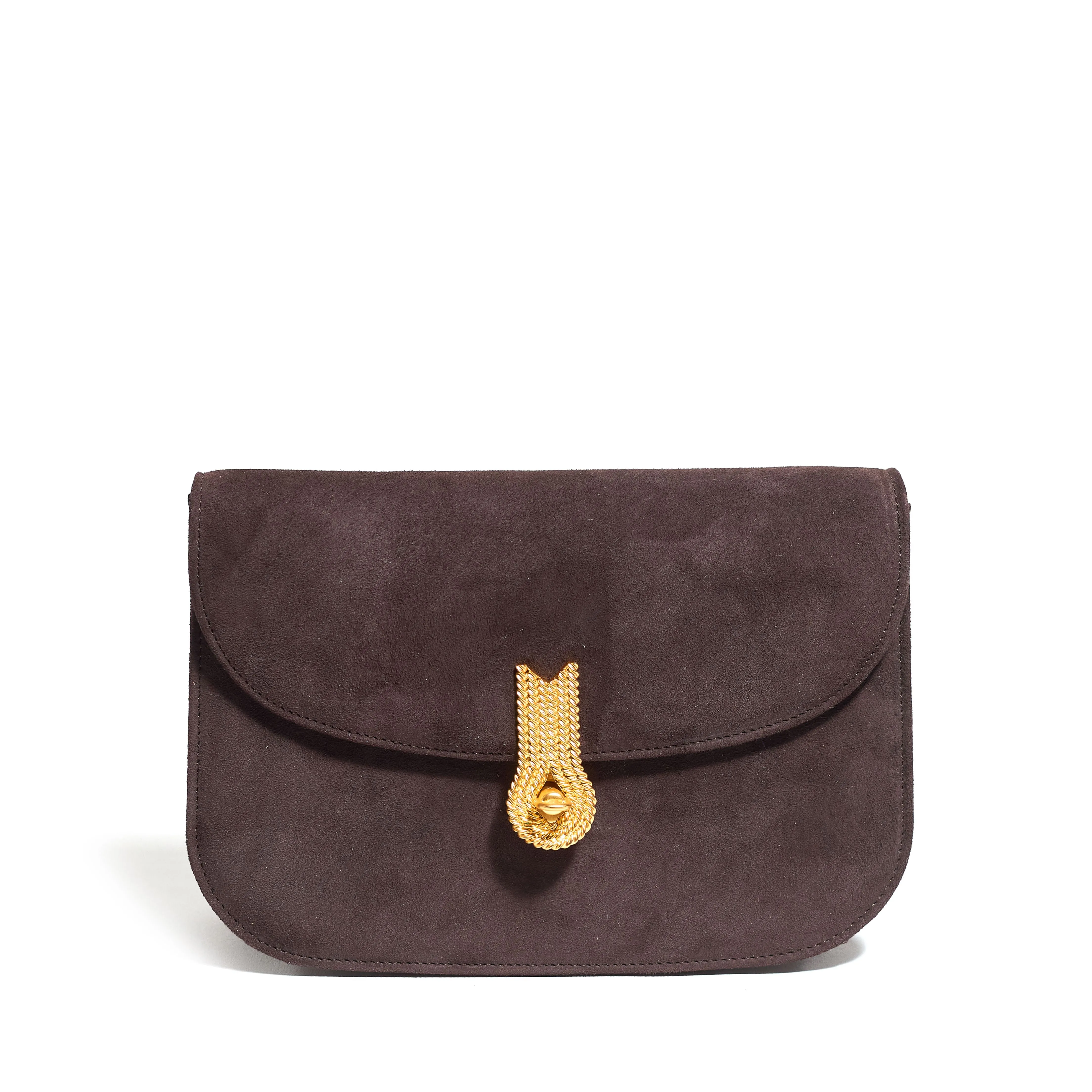 CACCIATORA MINI SUEDE CHOCCOLATE