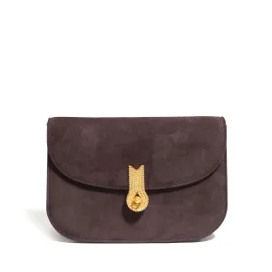 CACCIATORA MINI SUEDE CHOCCOLATE
